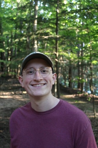 Alex Walley, tenor, in the woods