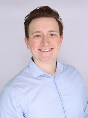 Alex Walley, tenor, headshot at Binghamton University