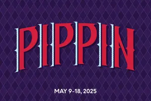 Ad poster for the musical Pippin, produced by Saratoga Light Opera Company